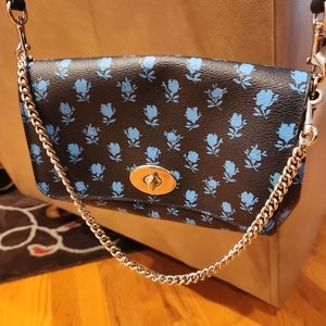 LIKE NEW COACH Badlands Rose Mini Crossbody Bag